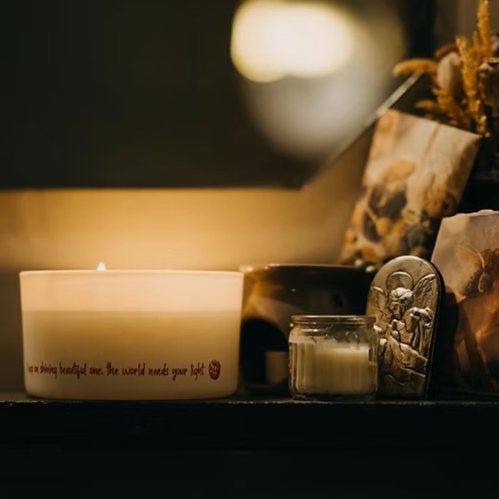 Luxe geurkaars per 2 st