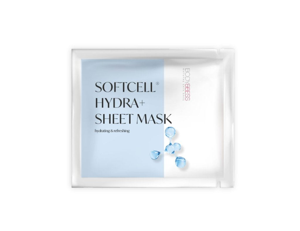 Softcell hydra+ sheet mask