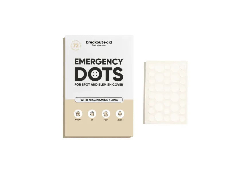 emergency dots with niacinamide + zinc
