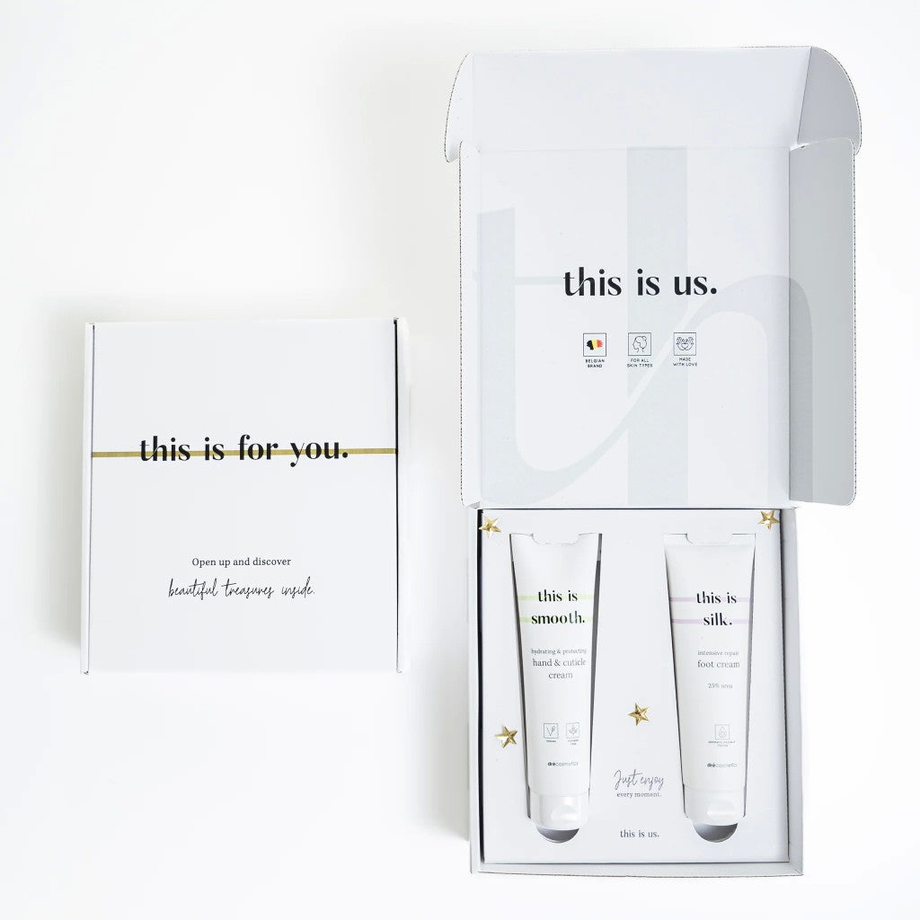 Cadeauset hand cream &amp; foot cream